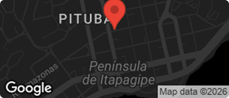 Mapa da localização enviada: Pituba, Salvador